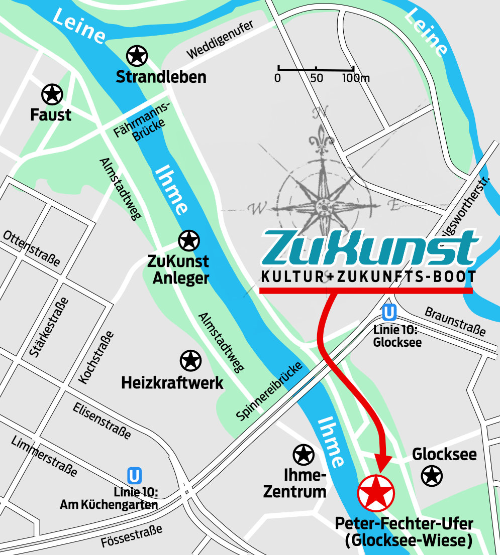 Karte-Glocksee Karte-Glockseeufer